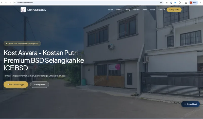 Company profile Kost Asvara BSD